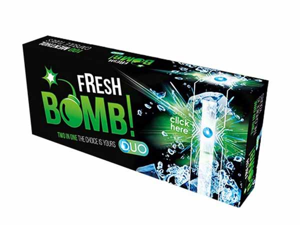 Tubos Fresh Bomb 100 Menthol